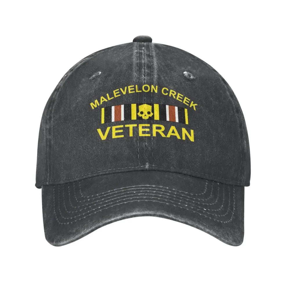 Retro Malevelon Creek Veteran Baseball Cap